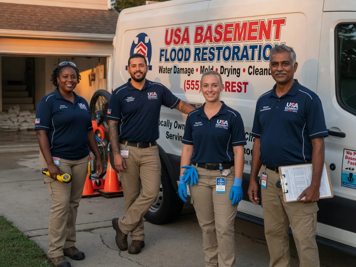 Basement Flood Cleanup company in Armington, IL
